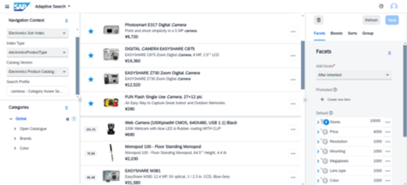 Adaptive Search View with the same search results
