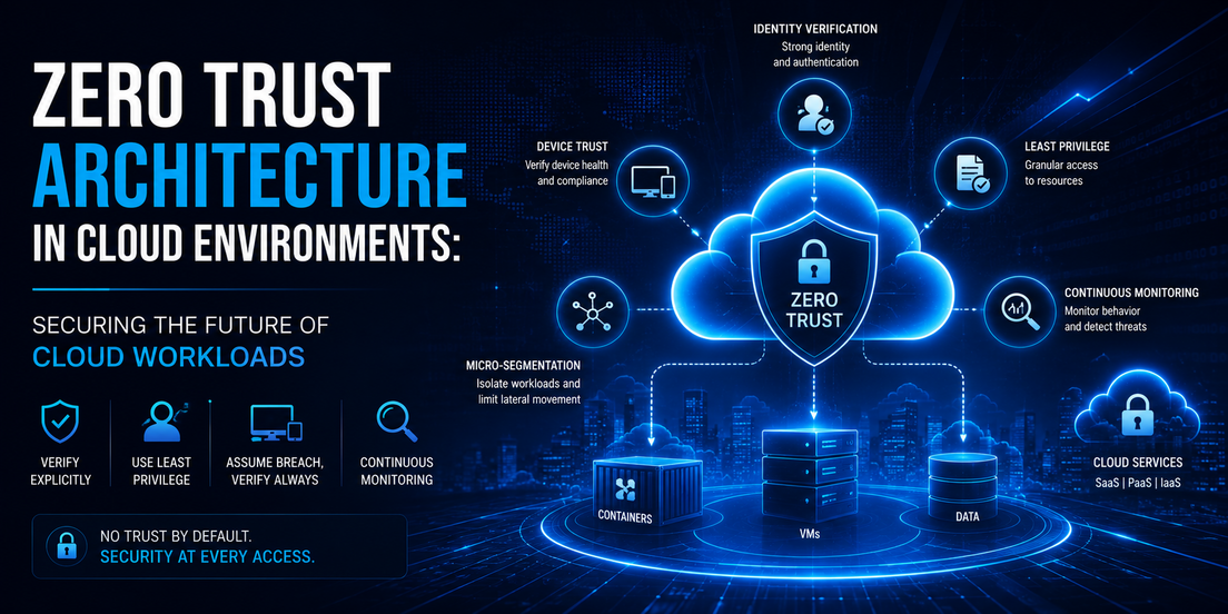 Zero Trust Architecture in Cloud Environments: Securing the Future of Cloud Workloads