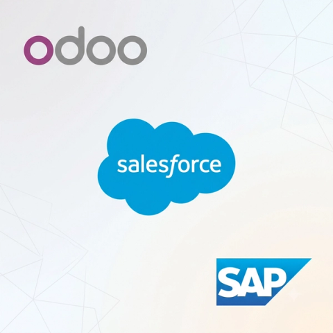 ERP-Plattformen: Odoo, Salesforce und SAP