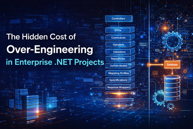 Hidden Cost of Over-Engineering in Enterprise .NET Projects