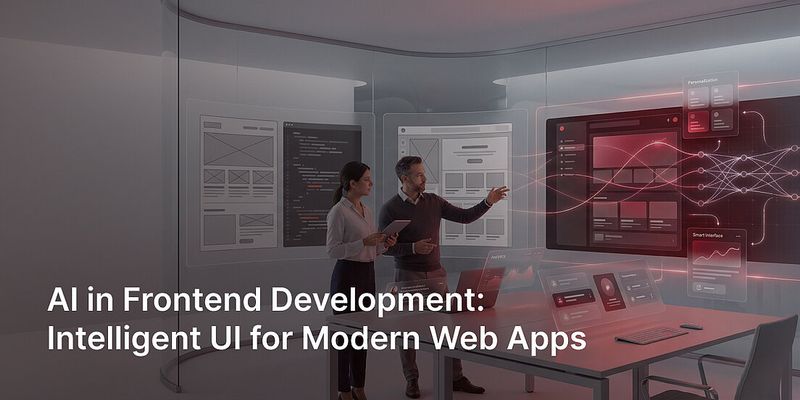 AI in Frontend Development: Intelligent UI & UX Trends
