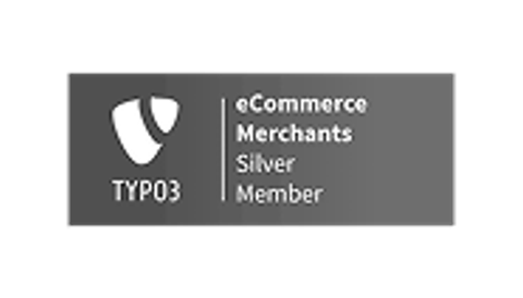 TYPO3 eCommerce Merchants Silver Member Badge