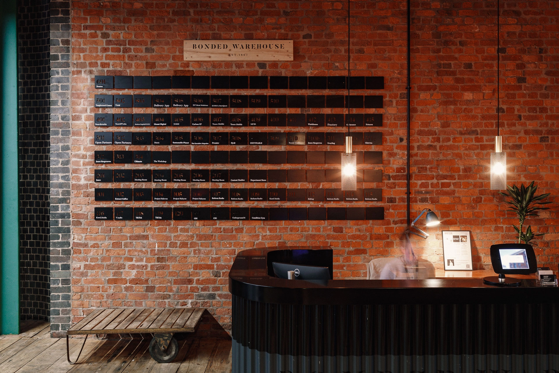 Bonded Warehouse Reception