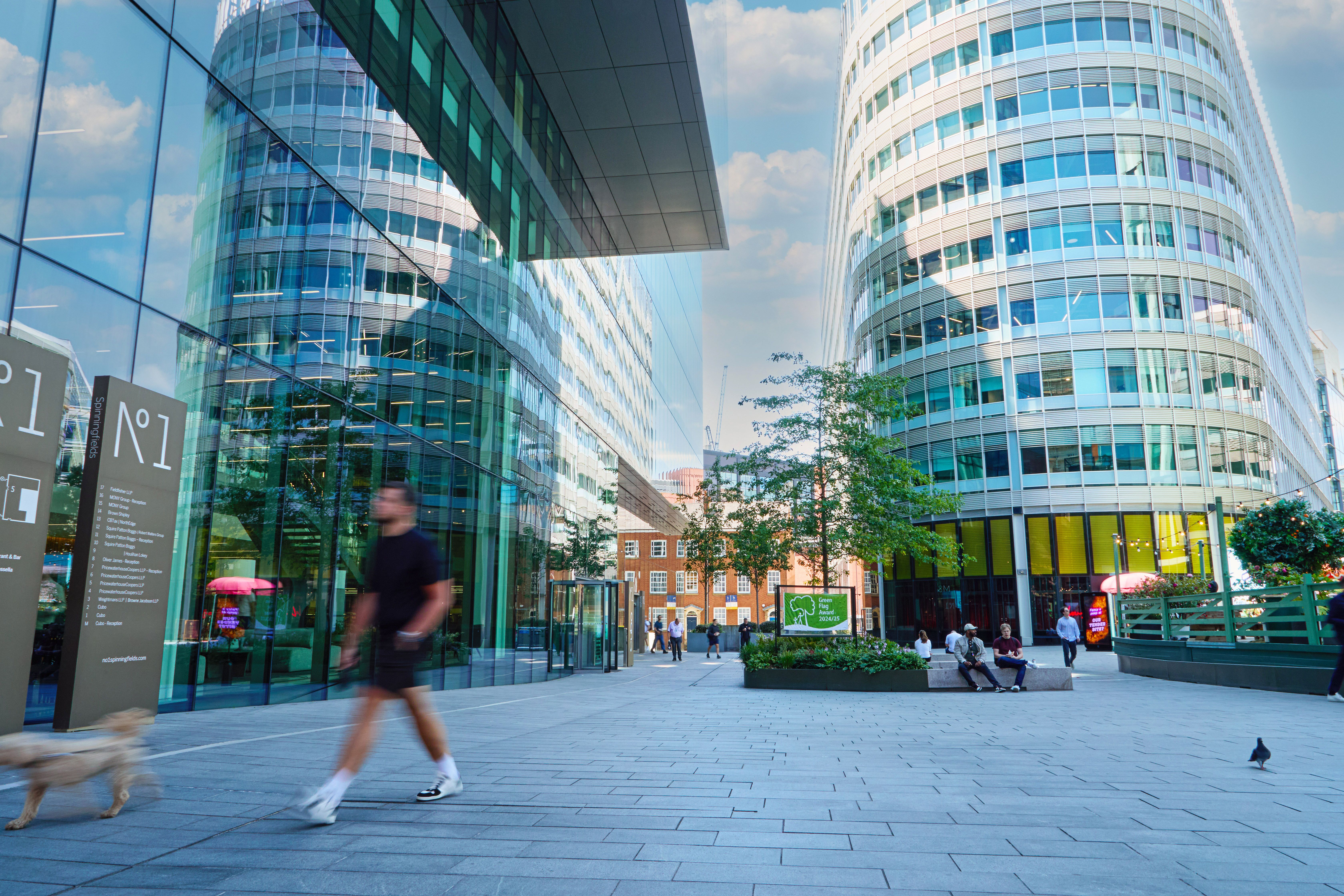 Spinningfields' Green Flag Award