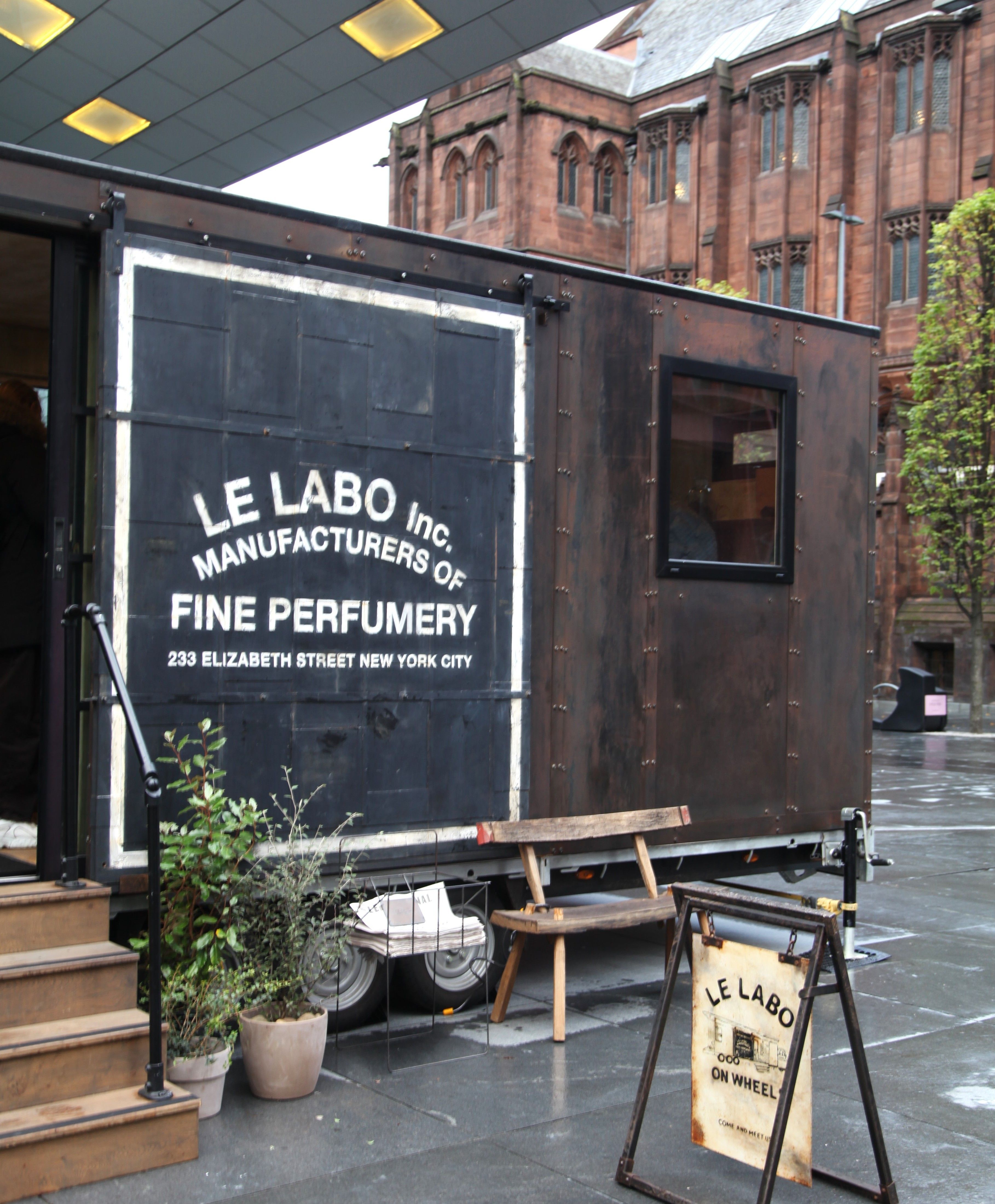 Le Labo pop up store in Spinningfields