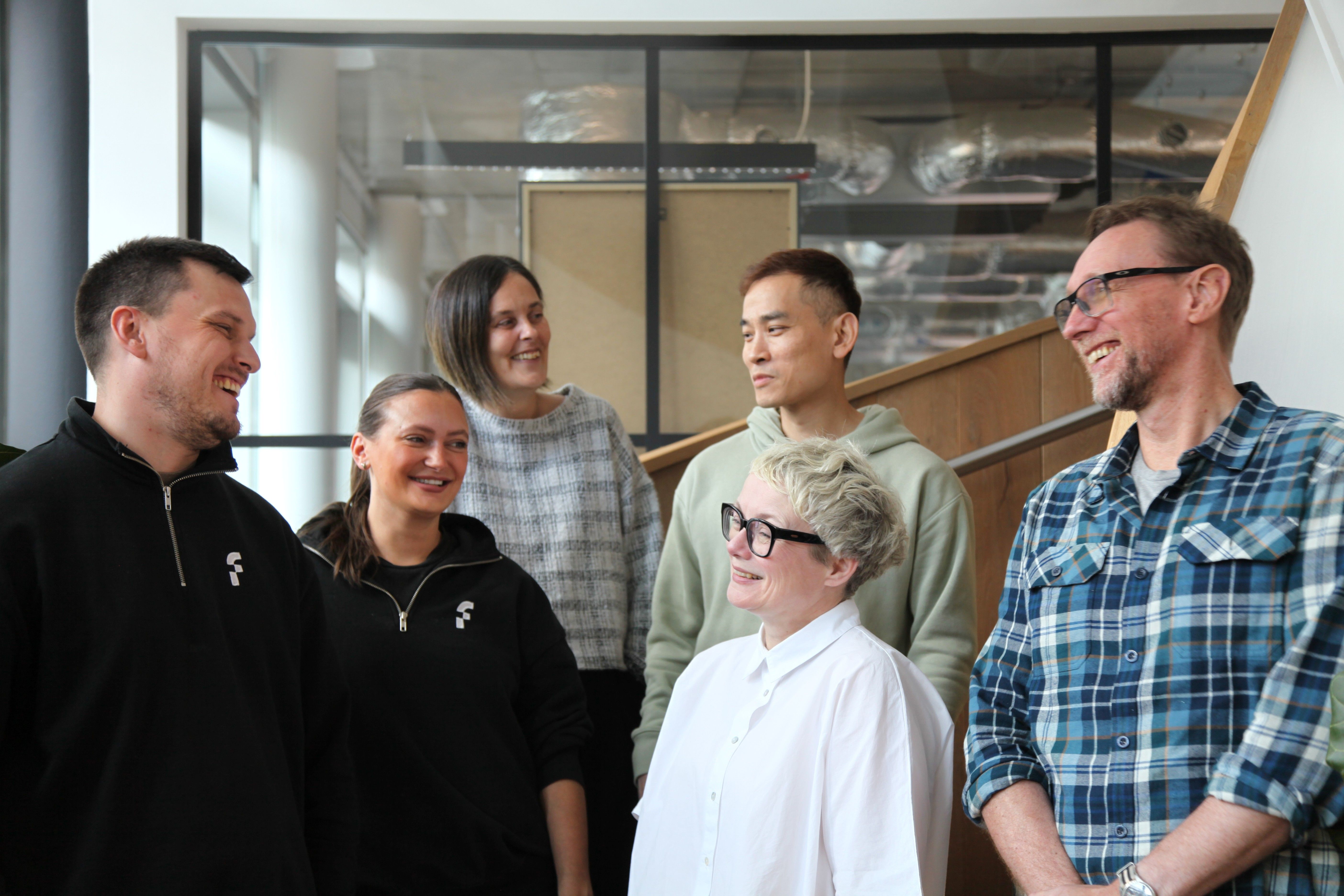 The finance team in XYZ Building, Spinningfields