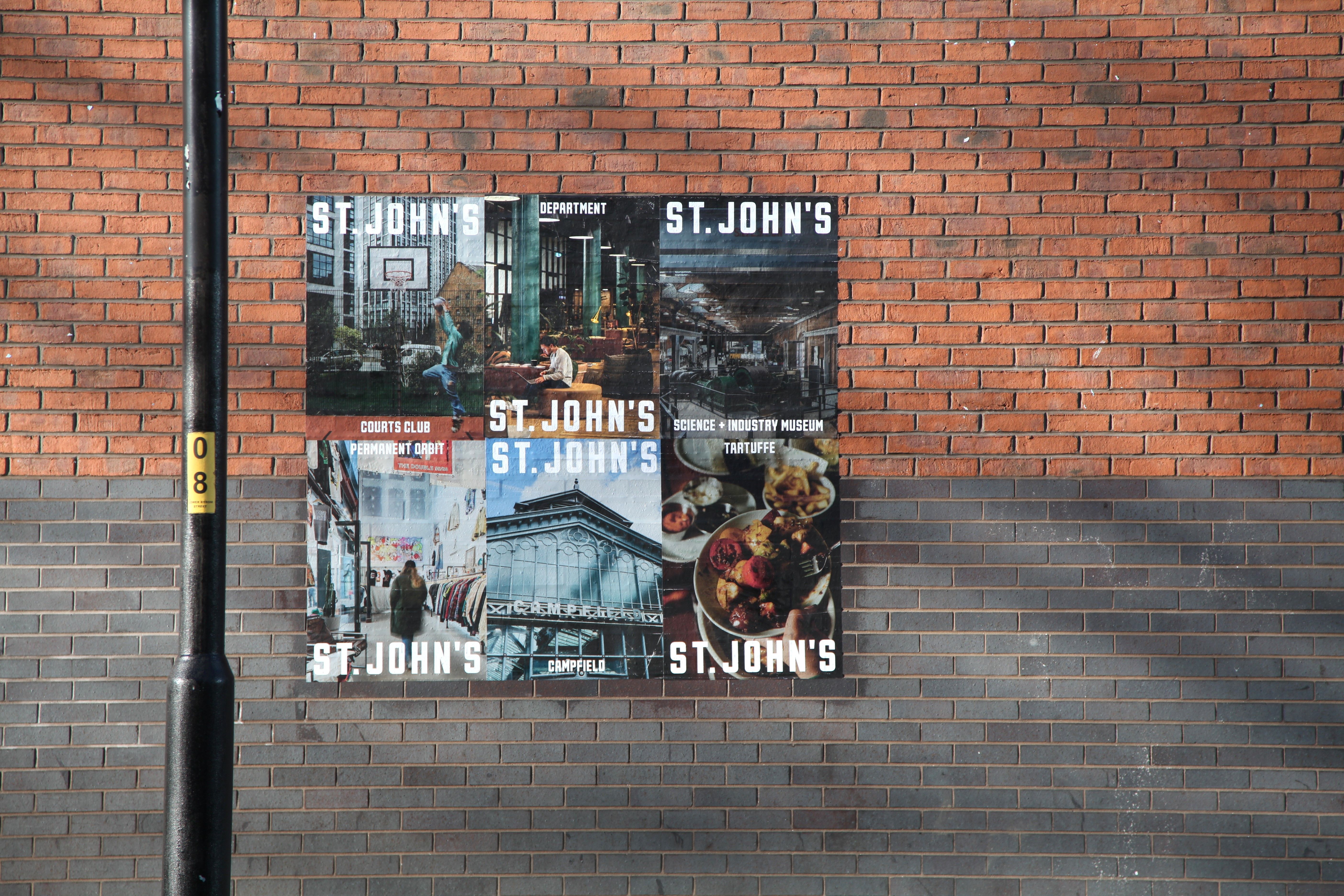 St. John's fly poster campaign