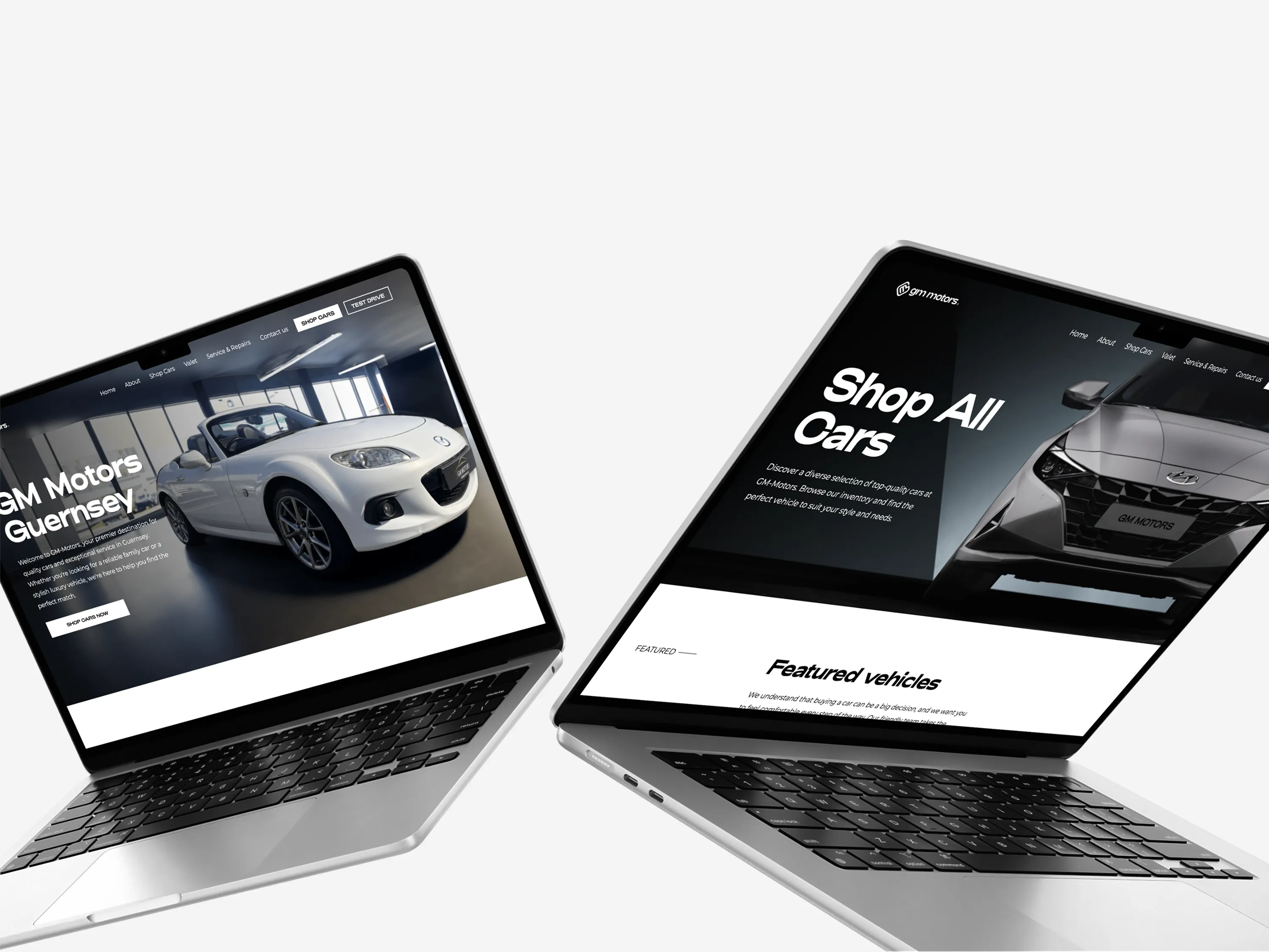 GM Motors MacBook MockUp