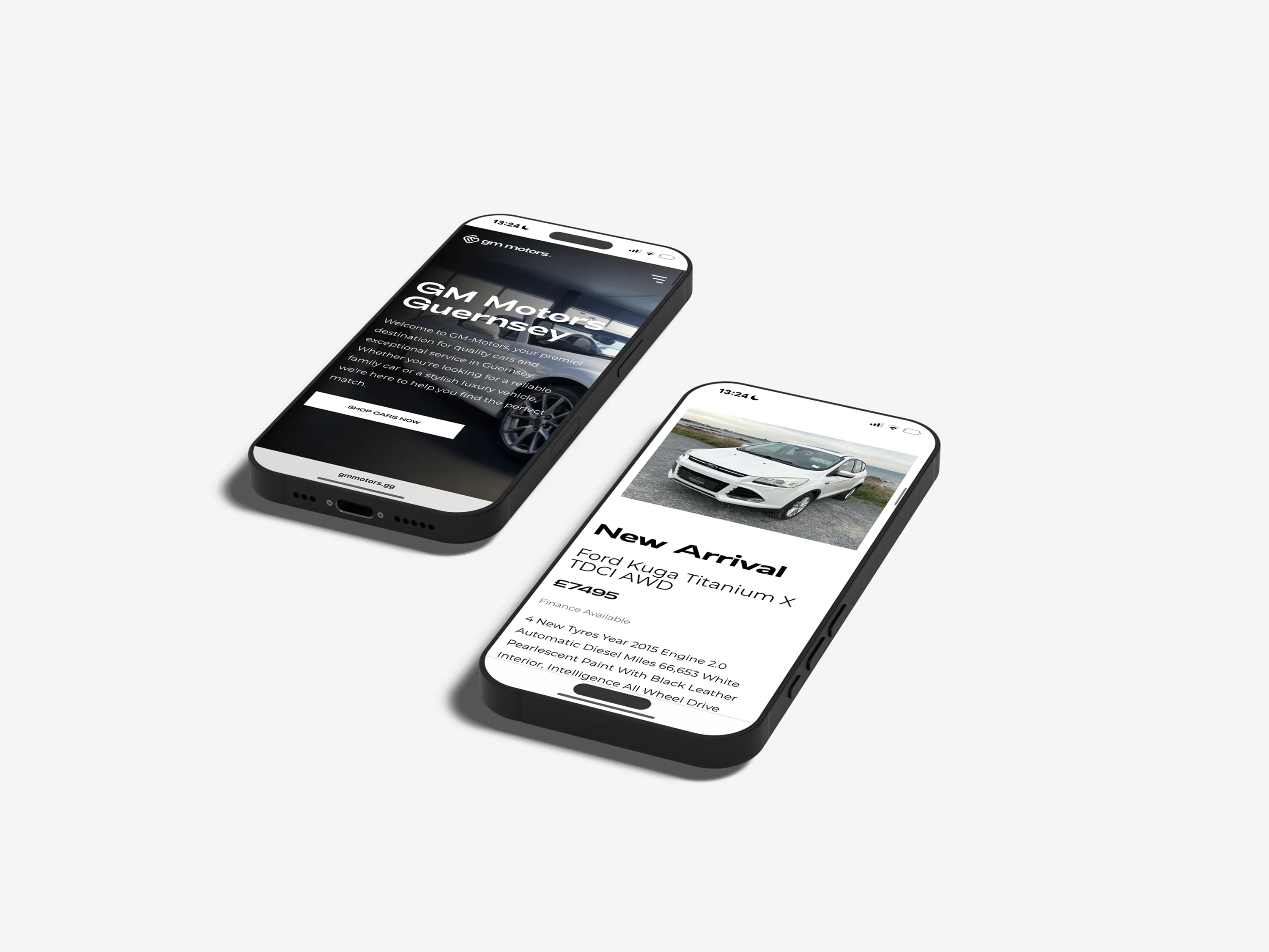 GM Motors IPhone MockUp