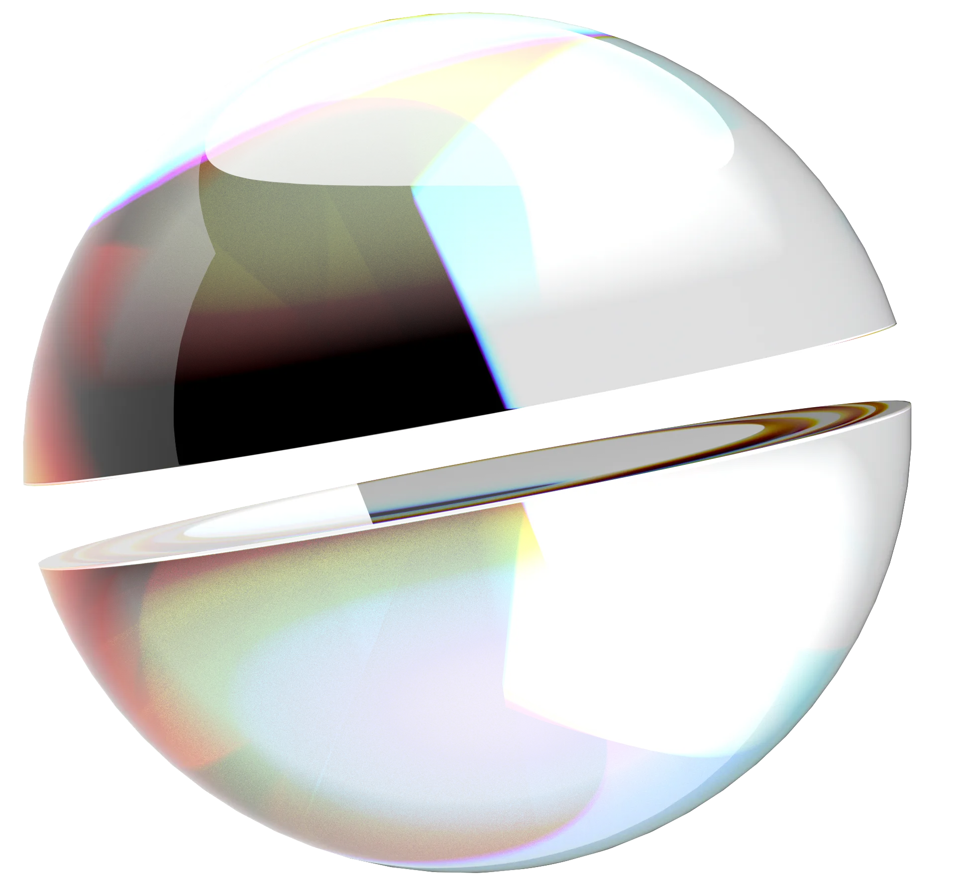 3D Glass Sphere