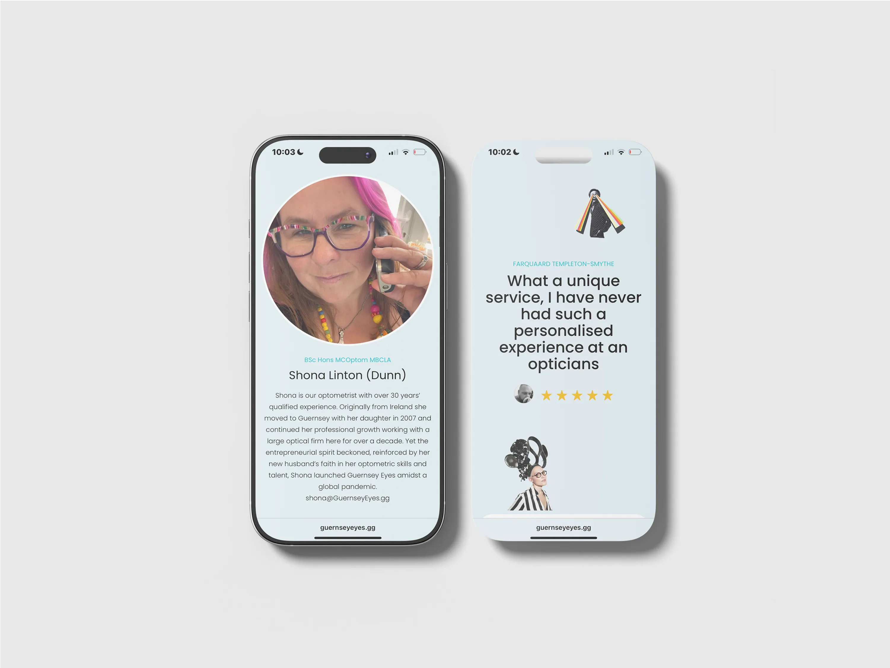 Guernsey Eyes Iphone MockUp