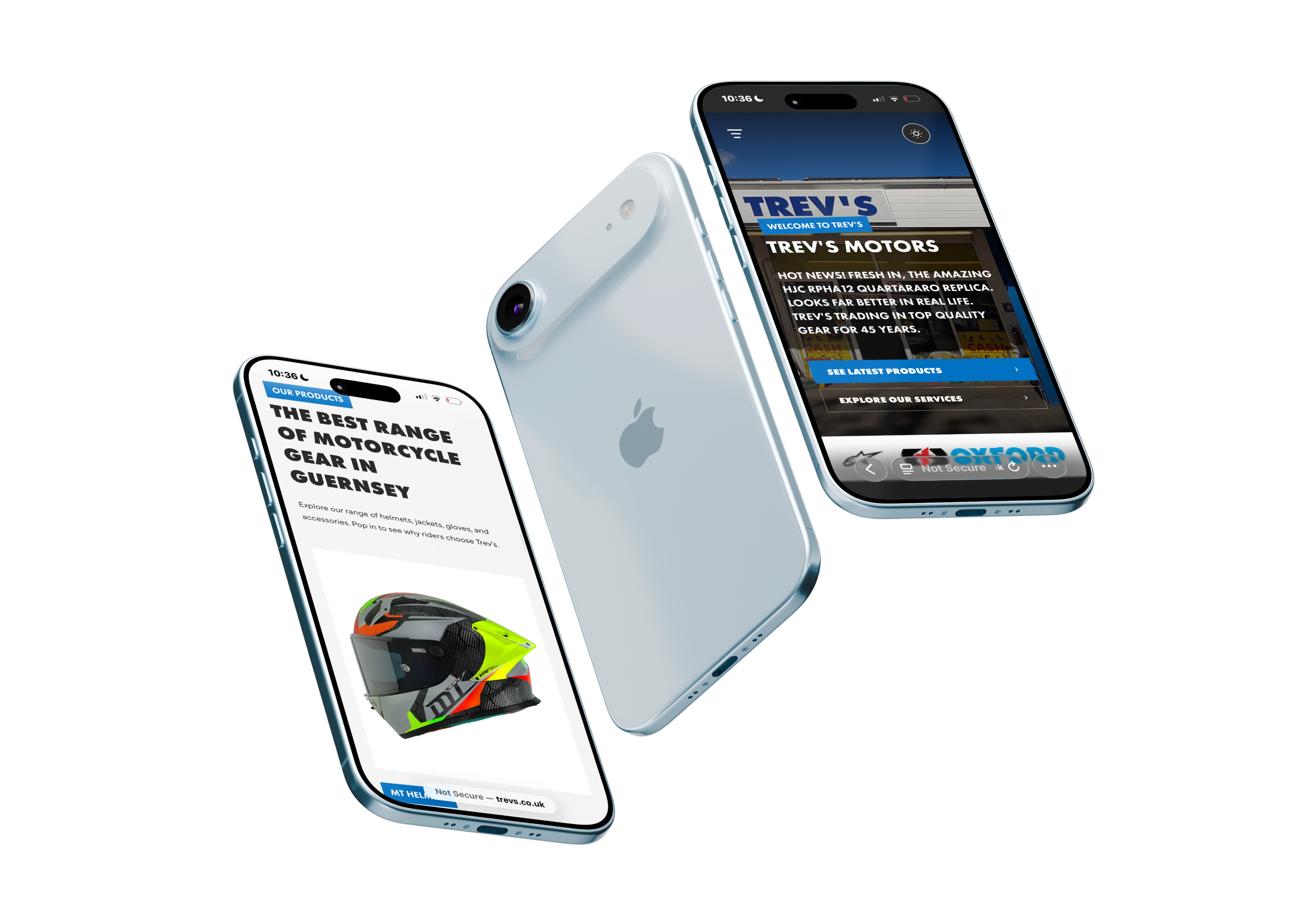 Trevs Motors Iphone MockUp