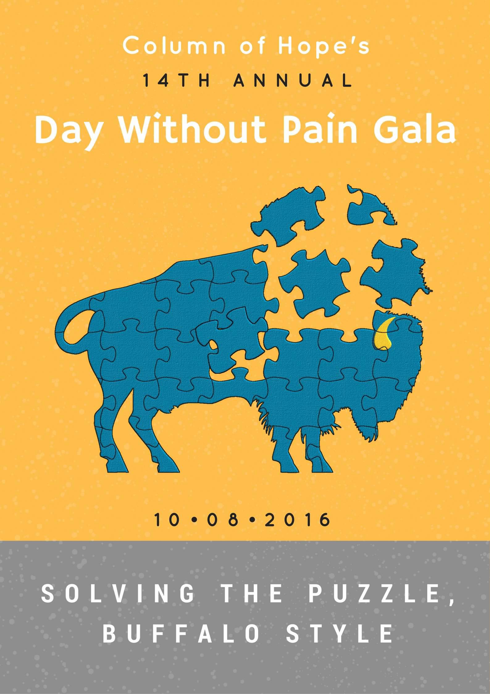 Day Without Pain Gala poster, 2016