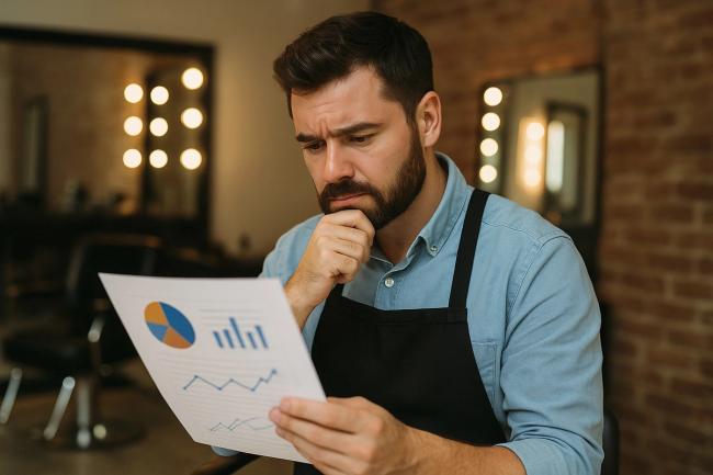 Il parrucchiere che non guarda i numeri... taglia anche i profitti