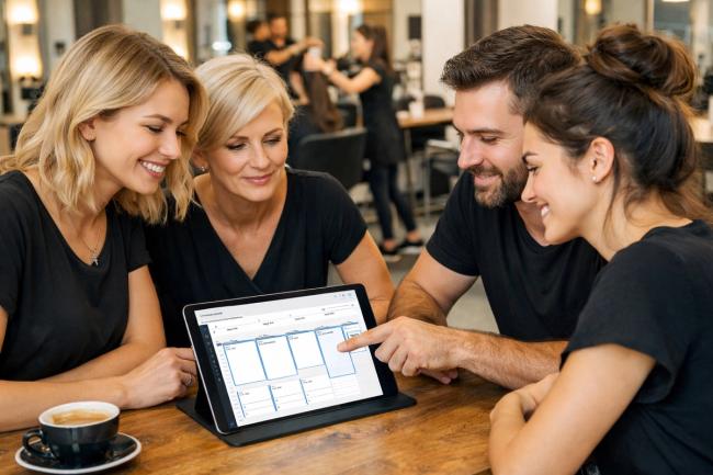 Come organizzare i turni del personale in salone senza stress