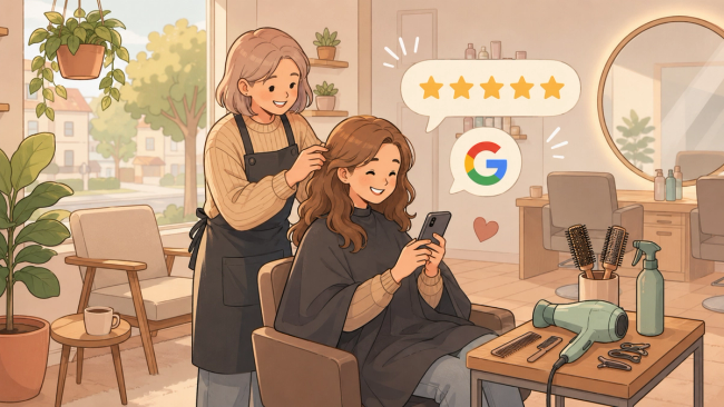 Come aumentare le recensioni Google del tuo salone di parrucchieri Come aumentare le recensioni Google del tuo salone di parrucchieri