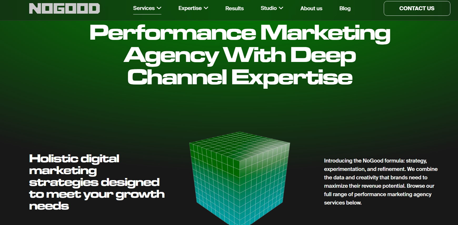 NoGood, a full-funnel B2B and SaaS growth marketing agency