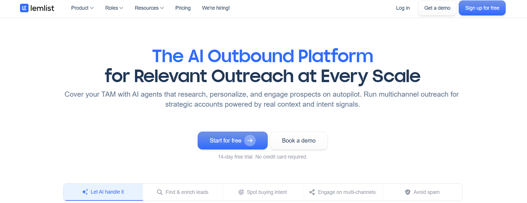 Lemlist cold outreach tool showing personalized images and multichannel LinkedIn steps