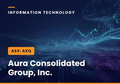 Aura Consolidated Group, Inc. (ASX:AXQ)