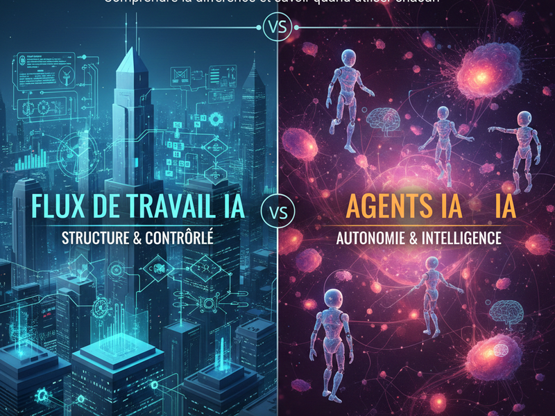 Flux de travail IA vs Agents IA : quelle approche choisir ? | TechGuys