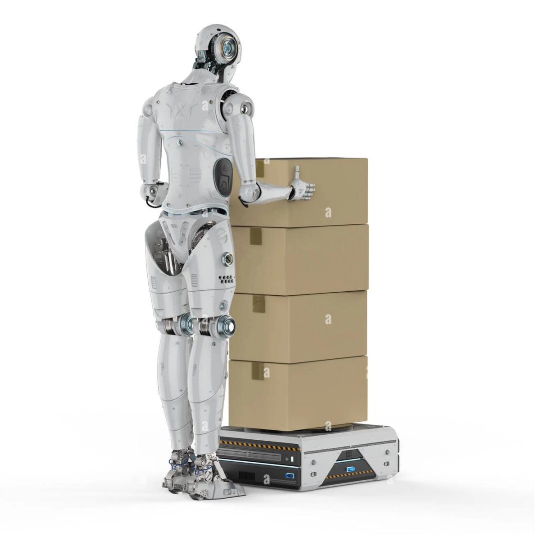 logistica robot umanoide