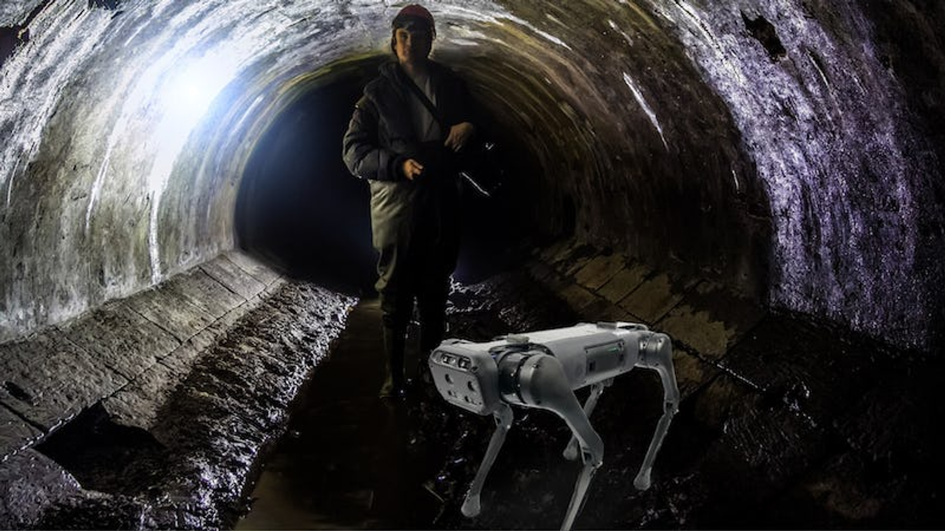 Robot per infrastrutture sotterranee