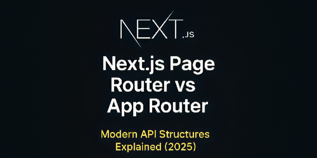 Next.js Page Router vs App Router in 2025: Full API Structure Guide ...