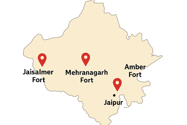 Camel safari at Sam Sand Dunes in Rajasthan