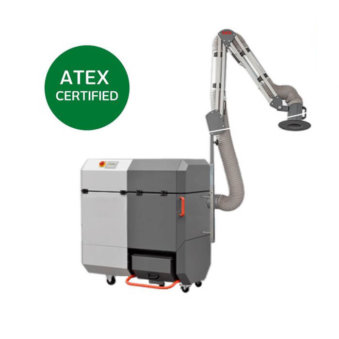 Zone 22 ATEX 3000 Dust Extraction Unit