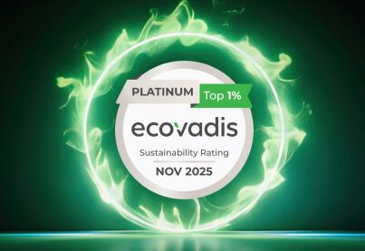Ecovadis platinum award