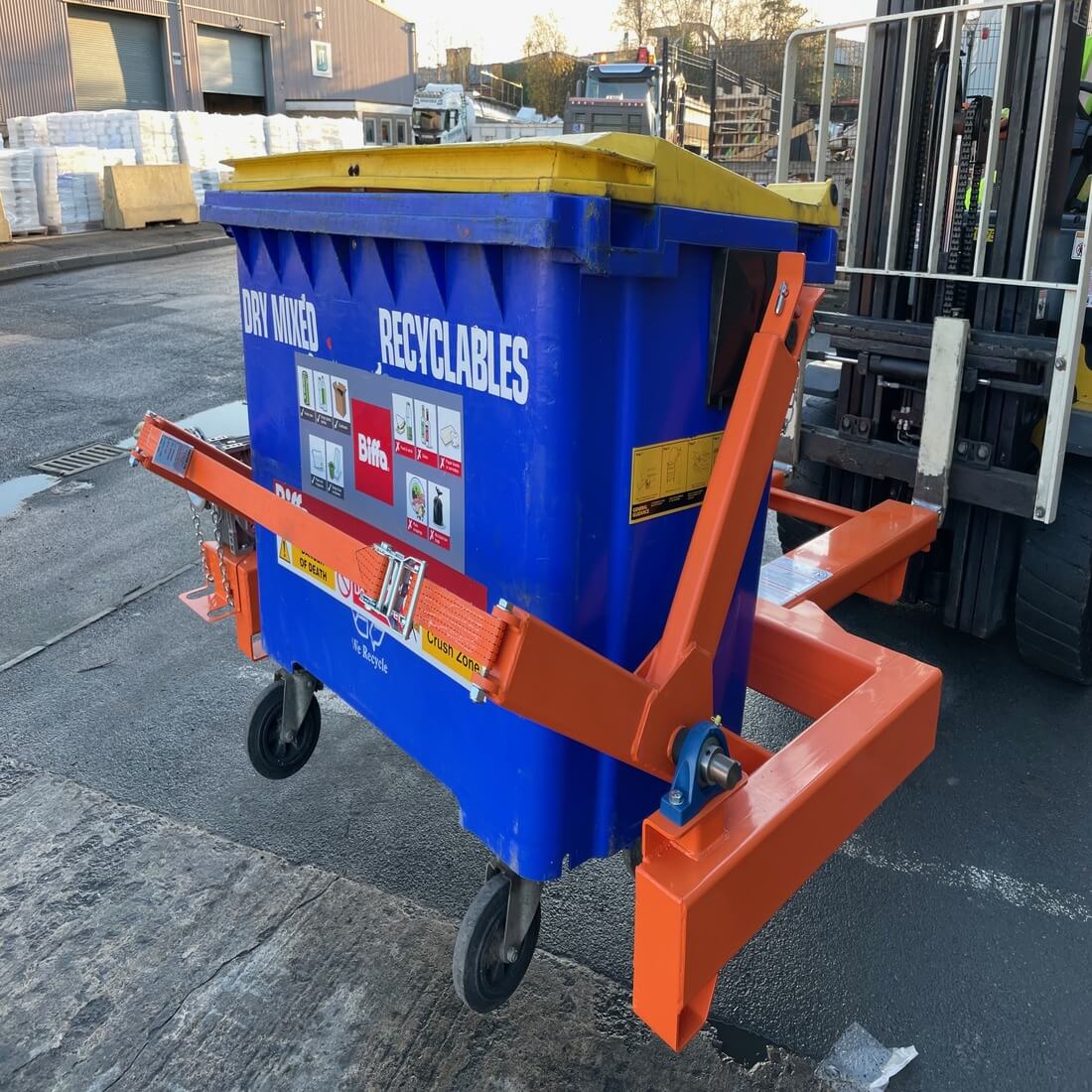 Wheelie Bin Lifter 660L To 1100L Loop Chain