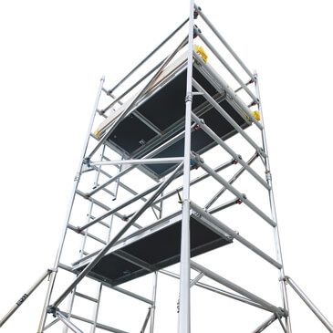 Alloy Narrow Span Tower - All Sizes