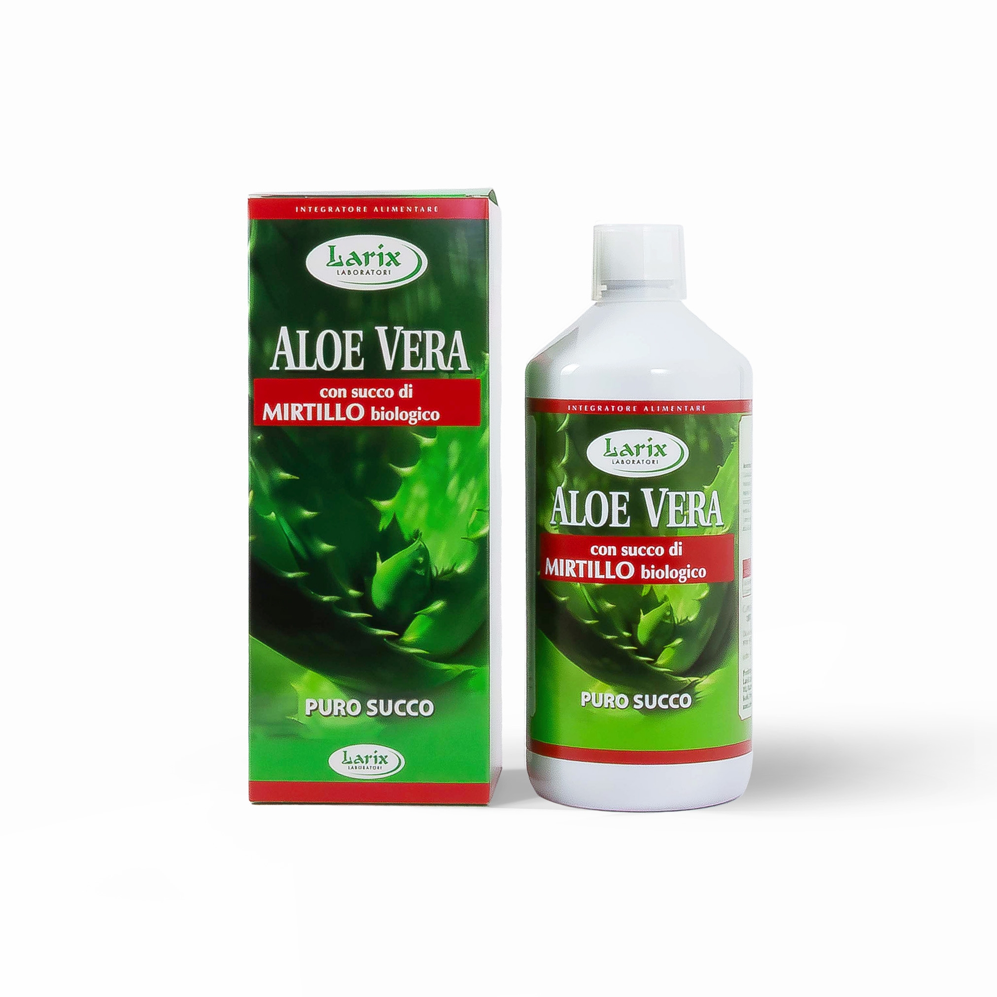 Aloe Vera con Succo di Mirtillo Biologico