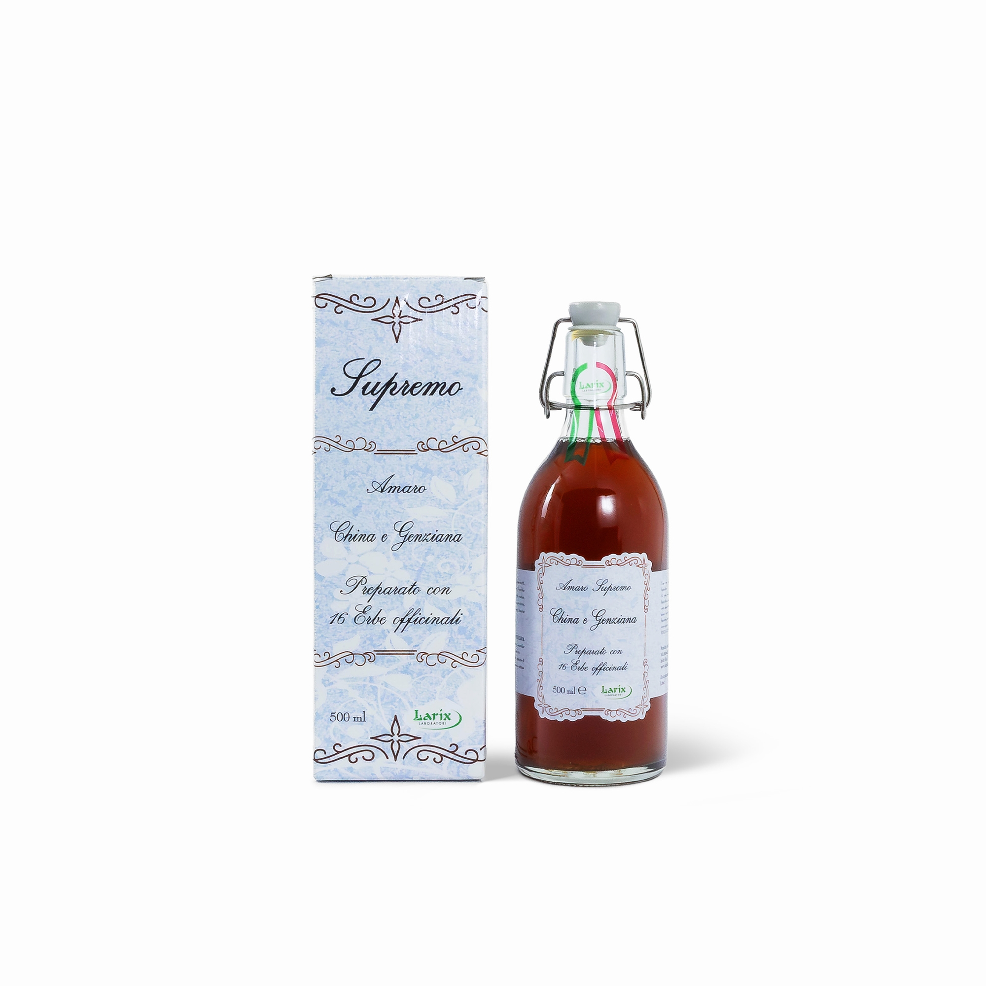 Amaro Supremo Digestivo Analcolico China e Genziana