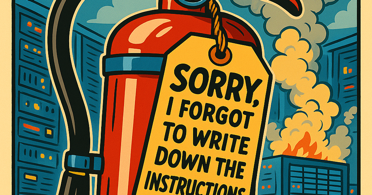 Never Let a Good Incident Go to Waste
