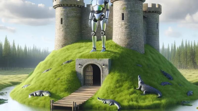 You can't build a moat with AI