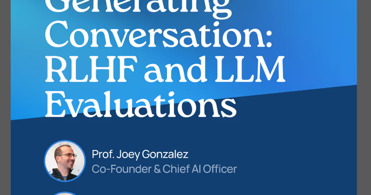 RLHF and LLM evaluations