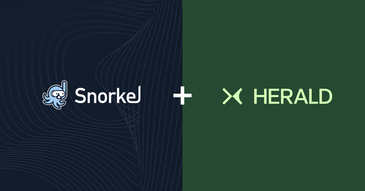 Snorkel AI and Herald Success Story