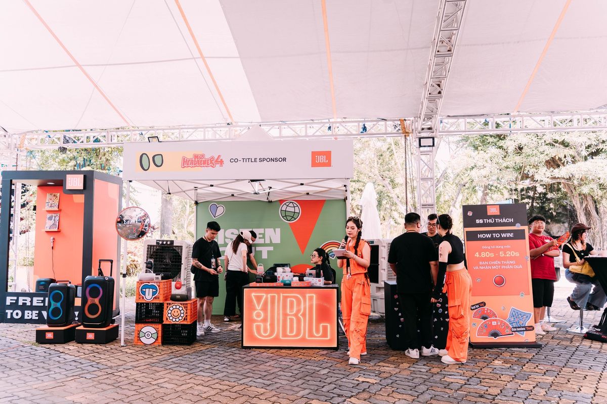 JBL booth