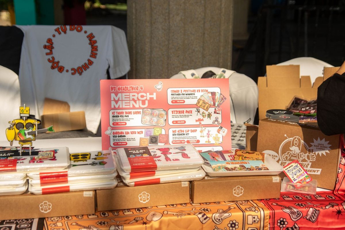 Merch stand