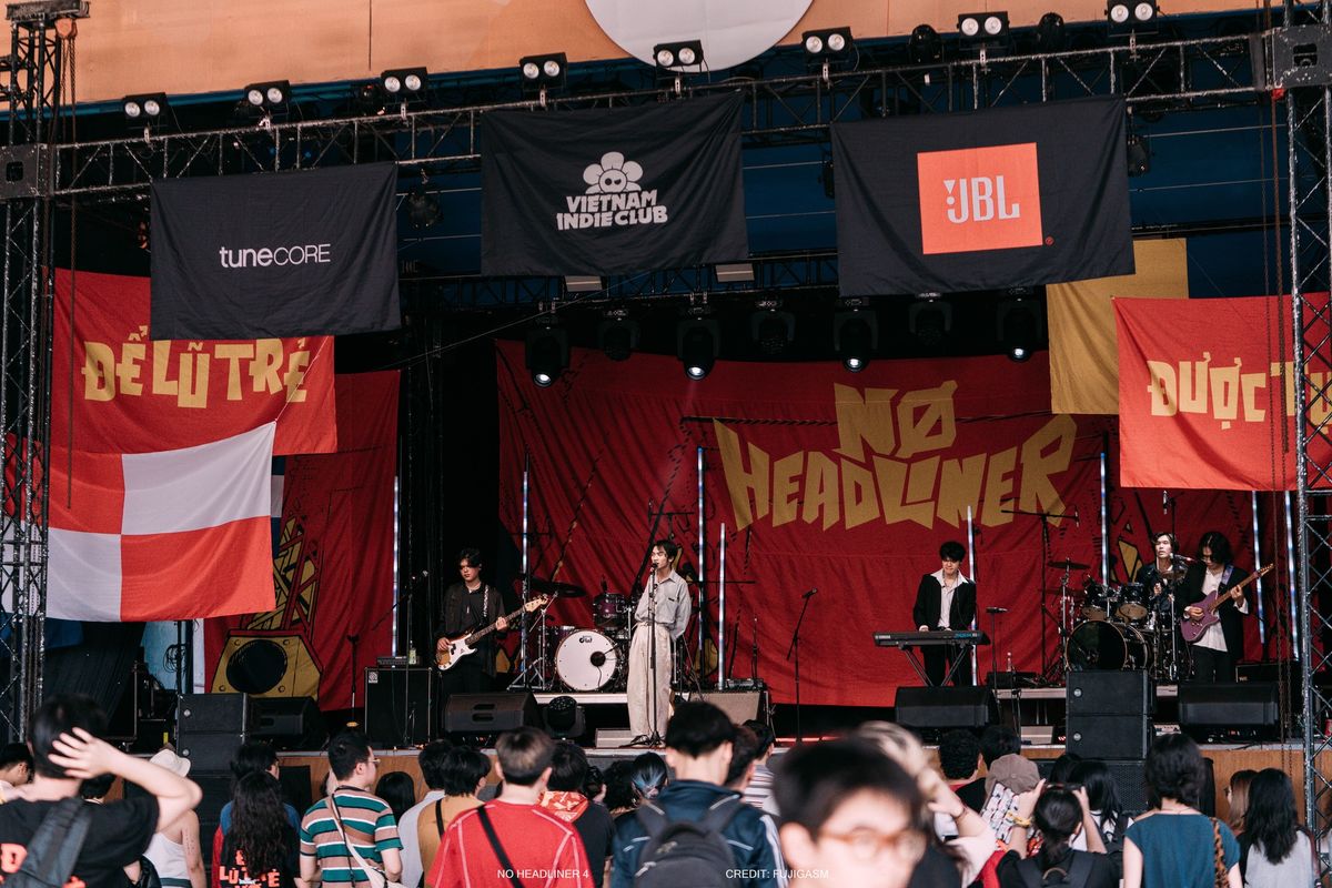 Stage in daytime