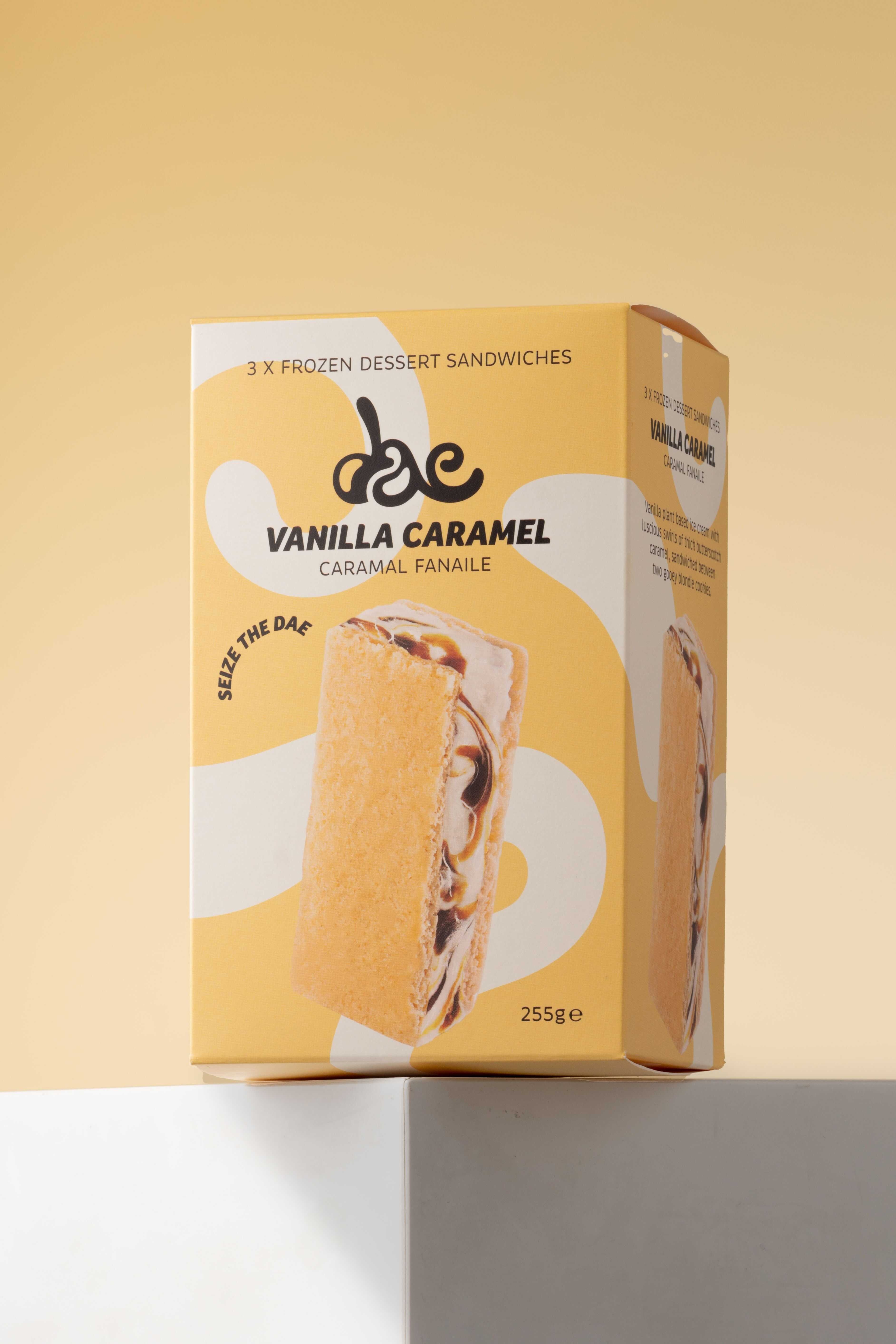 Vanilla Caramel Ice Cream Sandwich Multipack