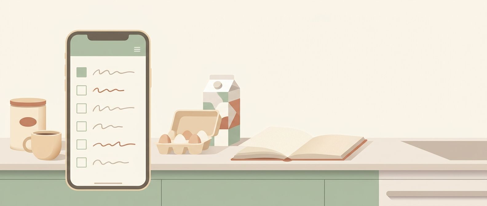 Comment faire une liste de courses hebdomadaire sans rien oublier
