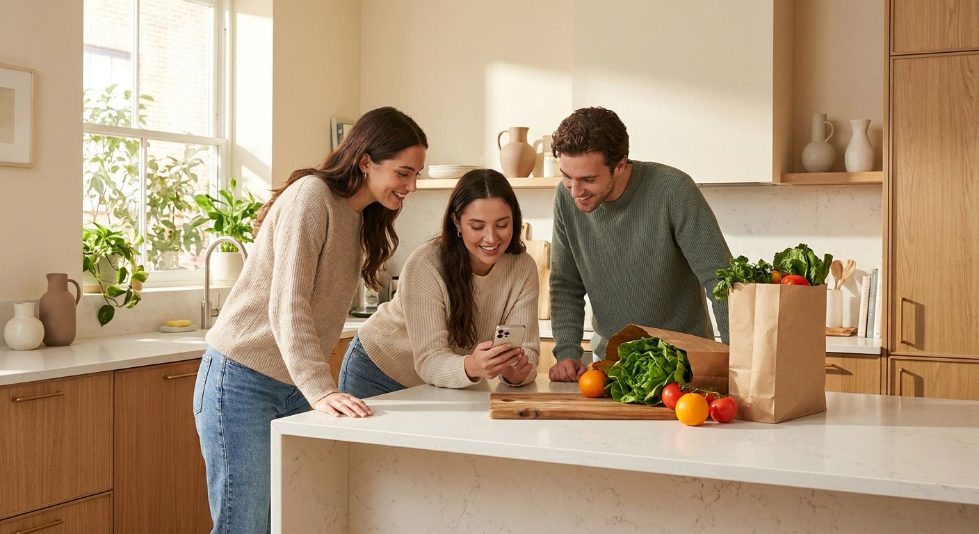 Les meilleures applications pour faire les courses entre colocataires