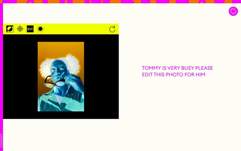 inverted filter with custom photo editor