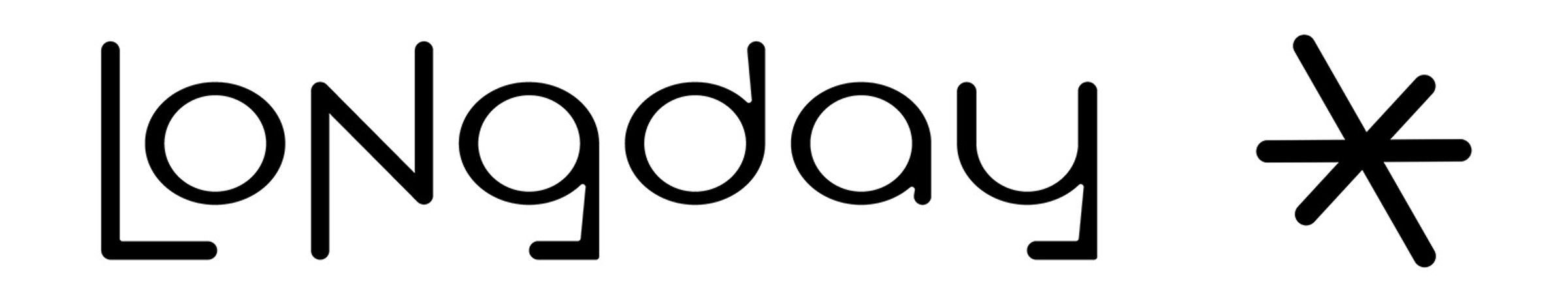long day custom logotype and logomark