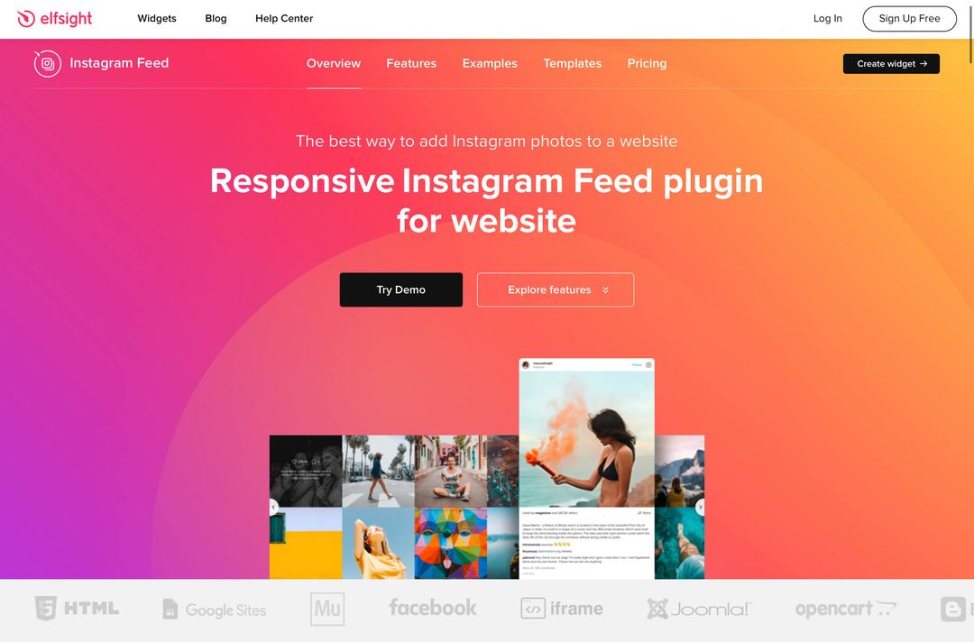 Responsive Instagram Feed Plugin for Website