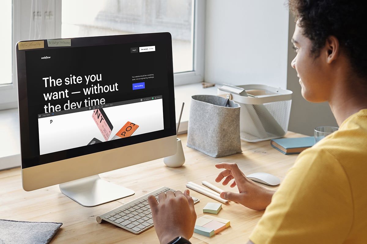What is webflow cms and designer