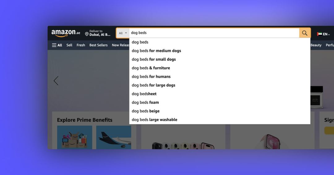 Keyword research in amazon