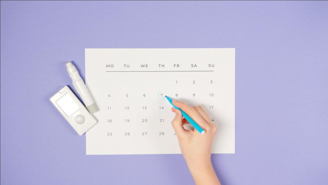 Content marketing calendar